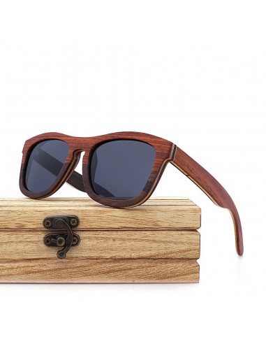 Lunettes de Soleil en Bois | Homme | Double Walnut de technologie