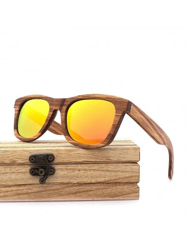 Lunettes de Soleil en Bois | Homme | Zebra Natural livraison gratuite