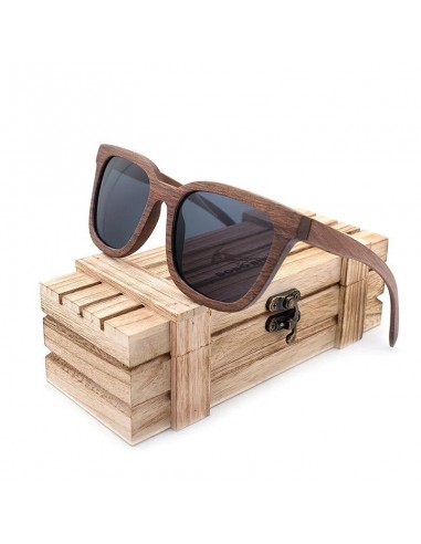 Lunettes de Soleil en Bois | Homme | Full Walnut hantent personnes