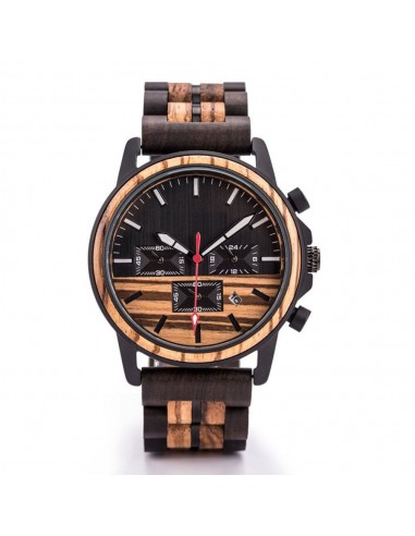 Montre en Bois •  Horizon • 44mm Fin de série