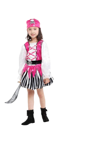 Déguisement Pirate Fille - Grande Reine destockage