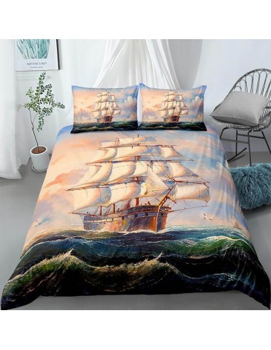 Housse De Couette Pirate - Bateau Pirate les ctes