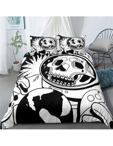 Housse De Couette Pirate - Noir Et Blanc ouvre sa boutique