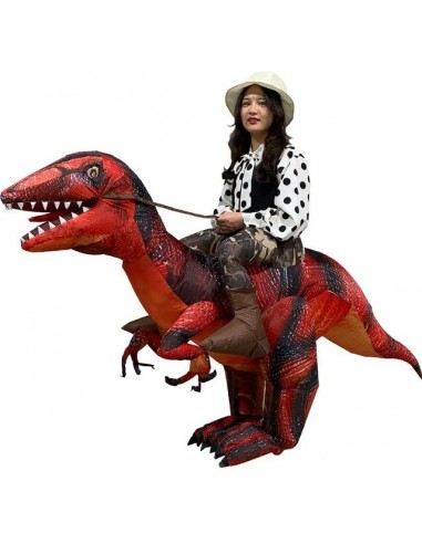 Costume Dinosaure  Cavalier Raptor basket pas cher