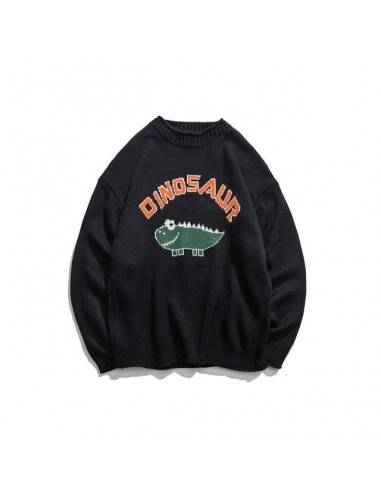 Pull Dinosaure  Homme Noir shop