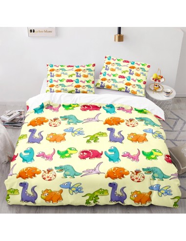 Housse de couette dinosaure pour les tout petits le concept de la Pate a emporter 