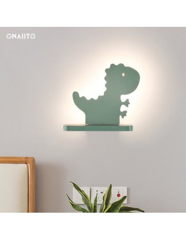 Lampe murale dinosaure plus qu'un jeu 