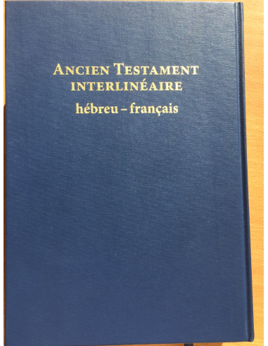 Ancien Testament Interlinéaire hébreu-français en ligne