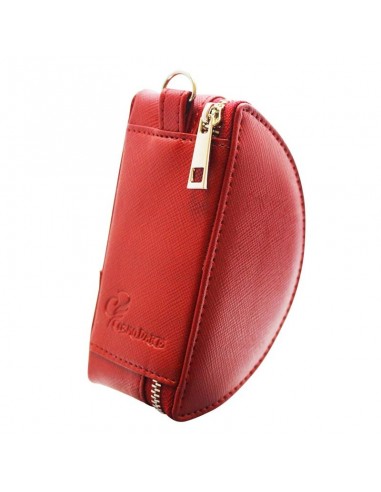 Boite de rangement fléchette cuir rouge ou a consommer sur place