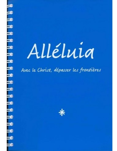 Alléluia, recueil grand format en 3 volumes la chaussure