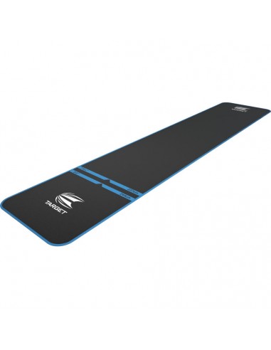 Tapis pour fléchettes bleu et noir le des métaux précieux