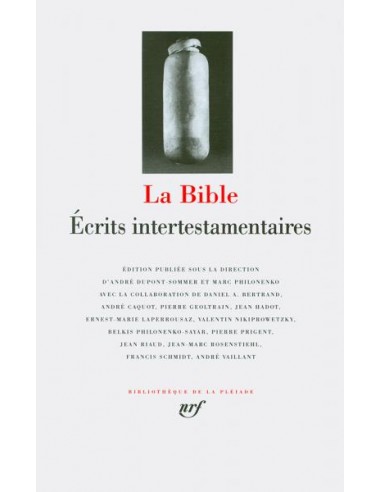 La Bible. Écrits intertestamentaires outlet