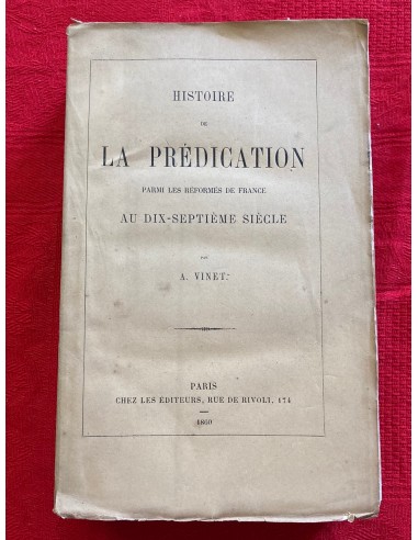 Histoire de la Prédication Parmi les Réformés de France au Dix-Septième Siècle (1860) store