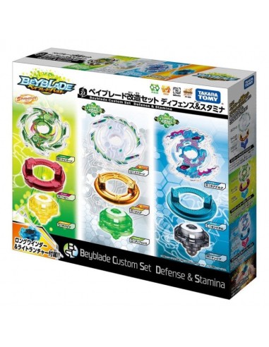 Beyblade Custom Set Verteidigung & Ausdauer Economisez 