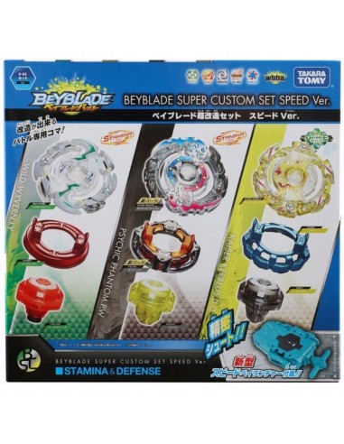 Beyblade Super Custom Set Speed Version chez Cornerstreet bien 