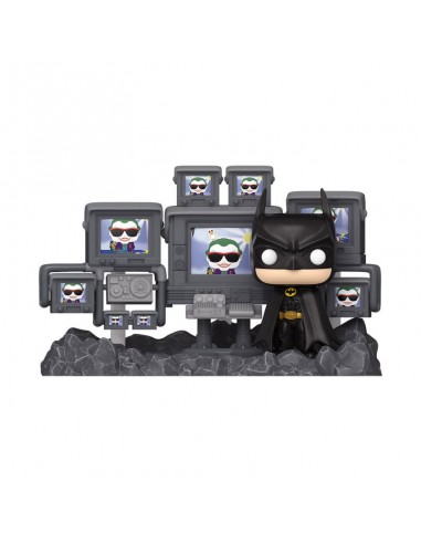 Batman 85th Anniversary POP Deluxe Batman in Batcav rembourrage situé sous