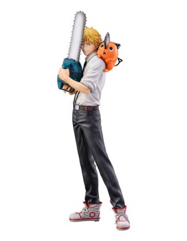 Chainsaw Man statuette 1/7 Denji & Pochita du meilleur 