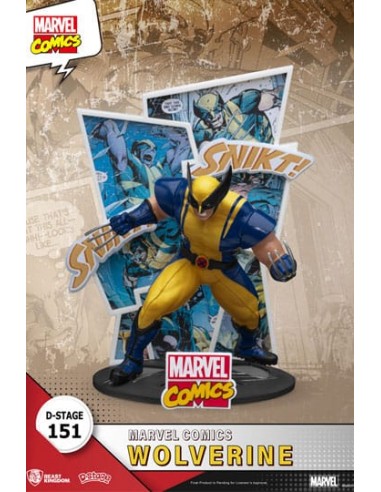 Marvel diorama PVC D-Stage Wolverine 16 cm Venez acheter