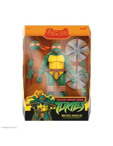 Teenage Mutant Ninja Turtles figurine Ultimates Wave 12 Michelangelo 18 cm Dans la société mordern