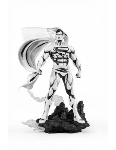 Batman PX statuette PVC 1/8 SDCC 2024 Superman Black & White Version 30 cm le des métaux précieux