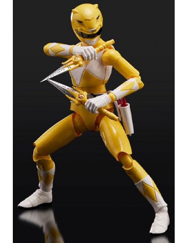 Power Rangers figurine Furai Model Kit Yellow Ranger 13 cm 50% de réduction en Octobre 2024