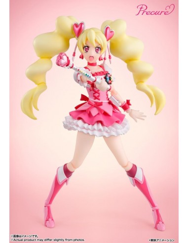 S.H. Figuarts Fresh Pretty Cure! Cure Peach Precure s'inspire de l'anatomie humaine