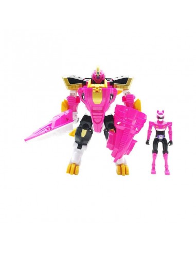 MiniForce Animal Tron : Gator robot & MiniForce Pink figure outlet