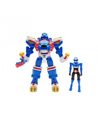 MiniForce Animal Tron : Lion robot & MiniForce Blue figure 2024