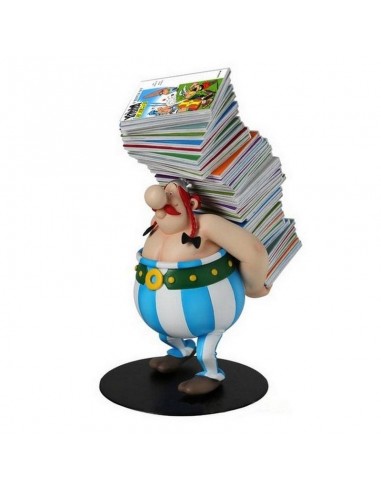 Obelix pile d'albums 21 cm Véritable concentré