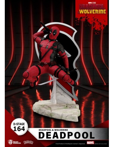 Deadpool 3 diorama PVC D-Stage Deadpool 16 cm une grave pollution 