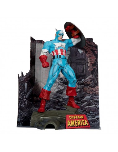 Marvel PVC statuette PVC 1/6 Captain America (The Amazing Spider-Man 323) 28 cm pas cher 