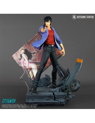 City Hunter : Statue 1/6 Ryo Saeba / Nicky Larson 36cm JUSQU'A -70%! 