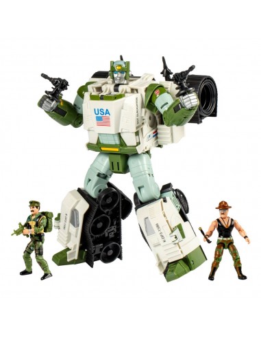 Transformers x G.I. Joe figurine Autobot Kup Triple T 23 cm JUSQU'A -70%! 