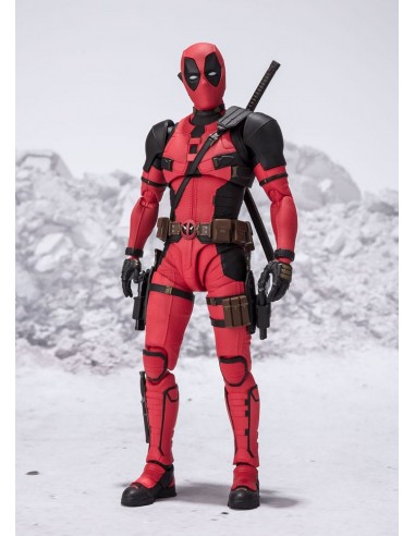 Deadpool 3 figurine S.H.Figuarts Deadpool 16 cm pas cheres