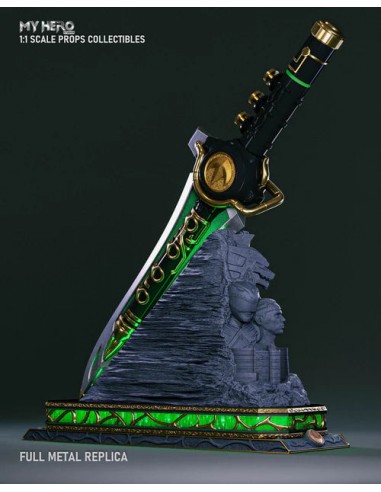 My Hero Studios 1:1 Scale Green Ranger Dragon Dagger Livraison rapide