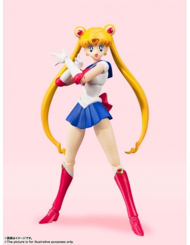 Sailor Moon figurine S.H. Figuarts Sailor Moon Animation Color Edition 14 cm s'inspire de l'anatomie humaine