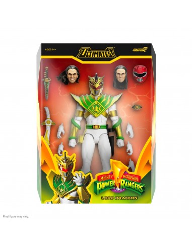 Mighty Morphin Power Rangers ULTIMATES Lord Drakkon les muscles