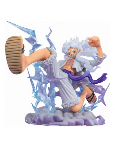 One Piece FiguartsZERO (Extra Battle) Monkey D. Luffy -Gear 5 Gigant- 30 cm en linge