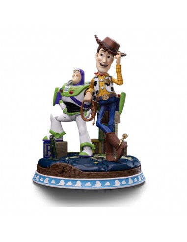 Toy Story statuette 1/10 Deluxe Art Scale Buzz & Woody 38 cm solde