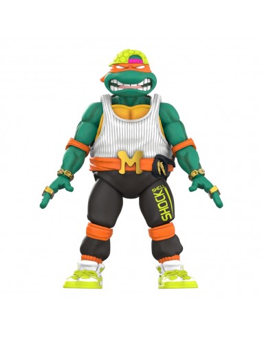 Teenage Mutant Ninja Turtles figurine Ultimates Rappin' Mike 18 cm le concept de la Pate a emporter 