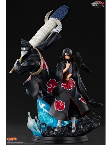 Naruto Shippuden statuette Itachi & Kisame 30 cm la colonne vertébrale