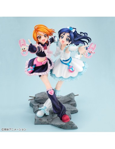 Pretty Cure statuette Lucrea Cure Black & Cure White 22 cm vous aussi creer 