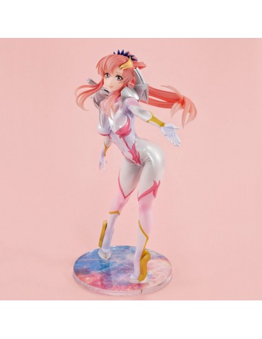 Mobile Suit Gundam Seed : Freedom statuette Lacus Clyne Pilot Suit Ver. 22cm pas cher