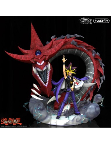 Yami Yugi & Slifer - YU-GI-OH! Statuette l'évolution des habitudes 