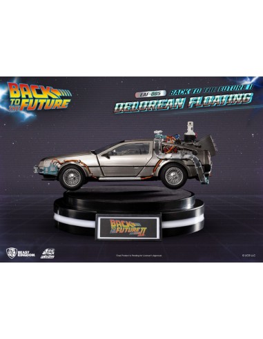 Back to the Future II Statuette Egg Attack Floating DeLorean Standard Version 20 cm du meilleur 