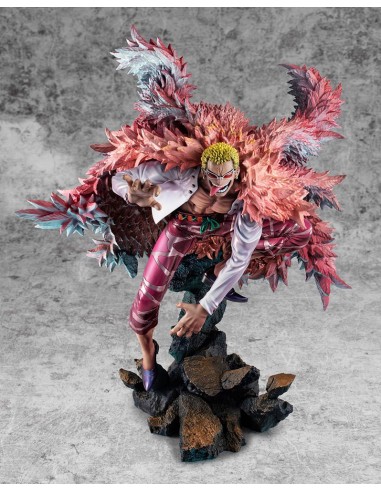 One Piece statuette Excellent Model P.O.P. SA-Maximum Heavenly Demon Donquixote Doflamingo 35 cm 2023