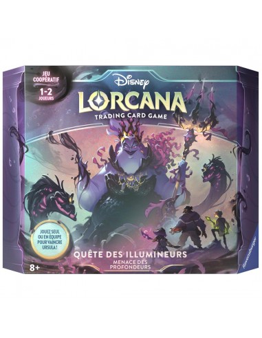 Disney Lorcana Chapitre 4 - Coffret - Quête des Illumineurs : Menace des profondeurs à prix réduit toute l'année