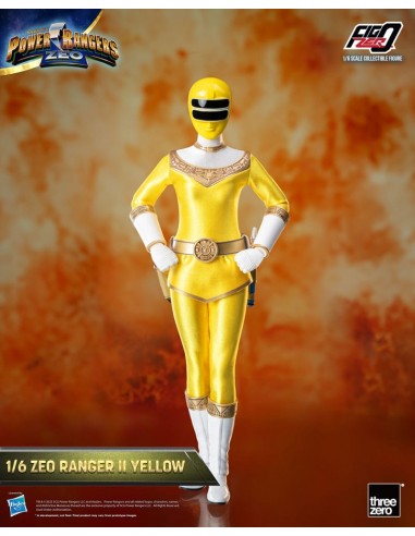 Power Rangers Zeo figurine FigZero 1/6 Ranger II Yellow 30 cm sur le site 