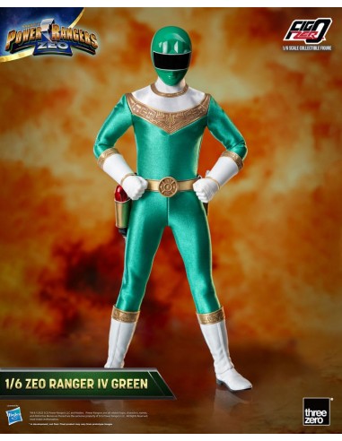 Power Rangers Zeo figurine FigZero 1/6 Ranger IV Green 30 cm paiement sécurisé