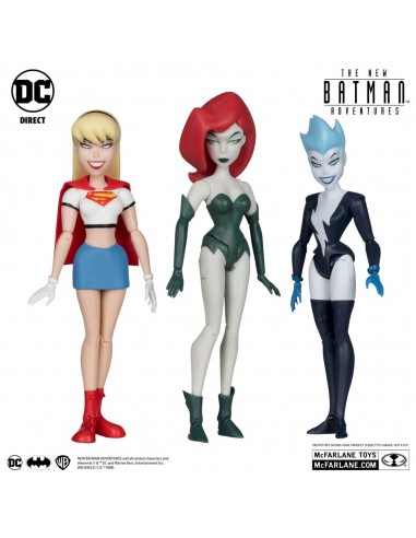 The New Batman Adventures pack 3 figurines DC Direct Girls´ Night Out (Gold Label) 15 cm 2024